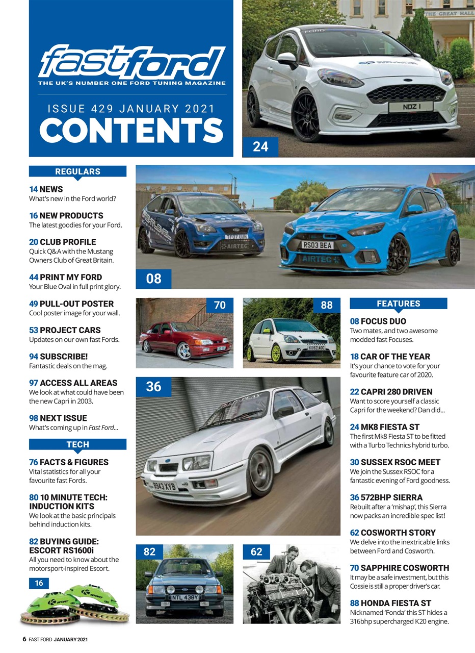 Fast Ford Preview Pages