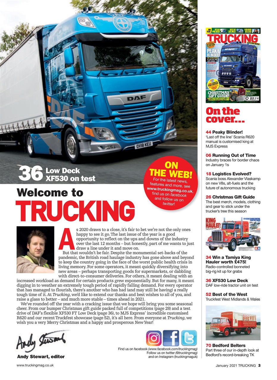 Trucking Magazine Preview Pages