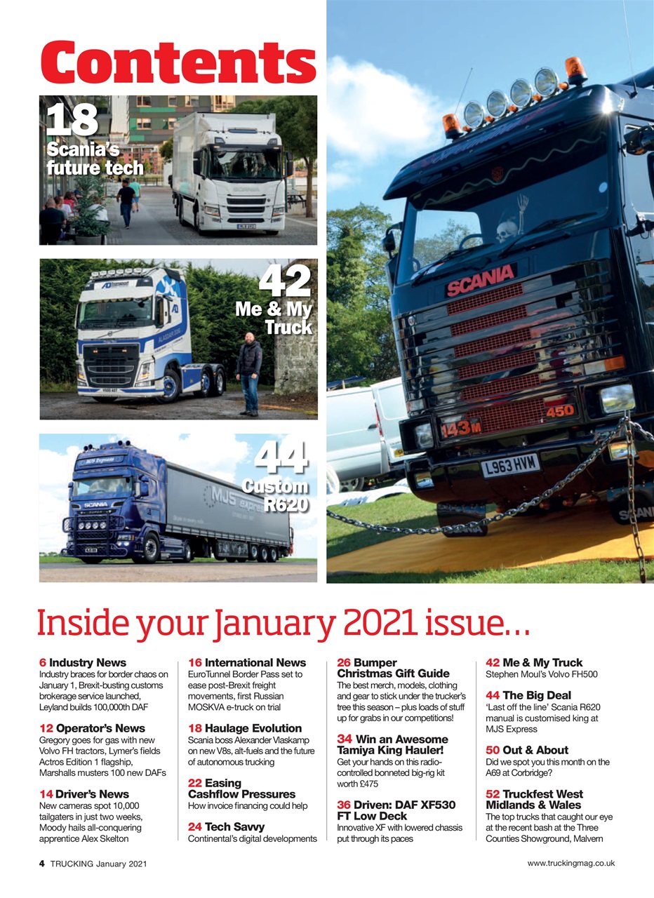 Trucking Magazine Preview Pages