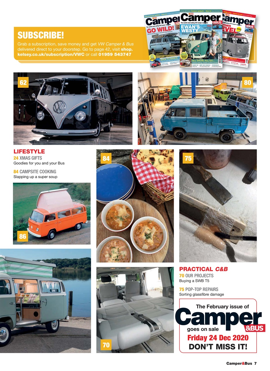 VW Camper Preview Pages
