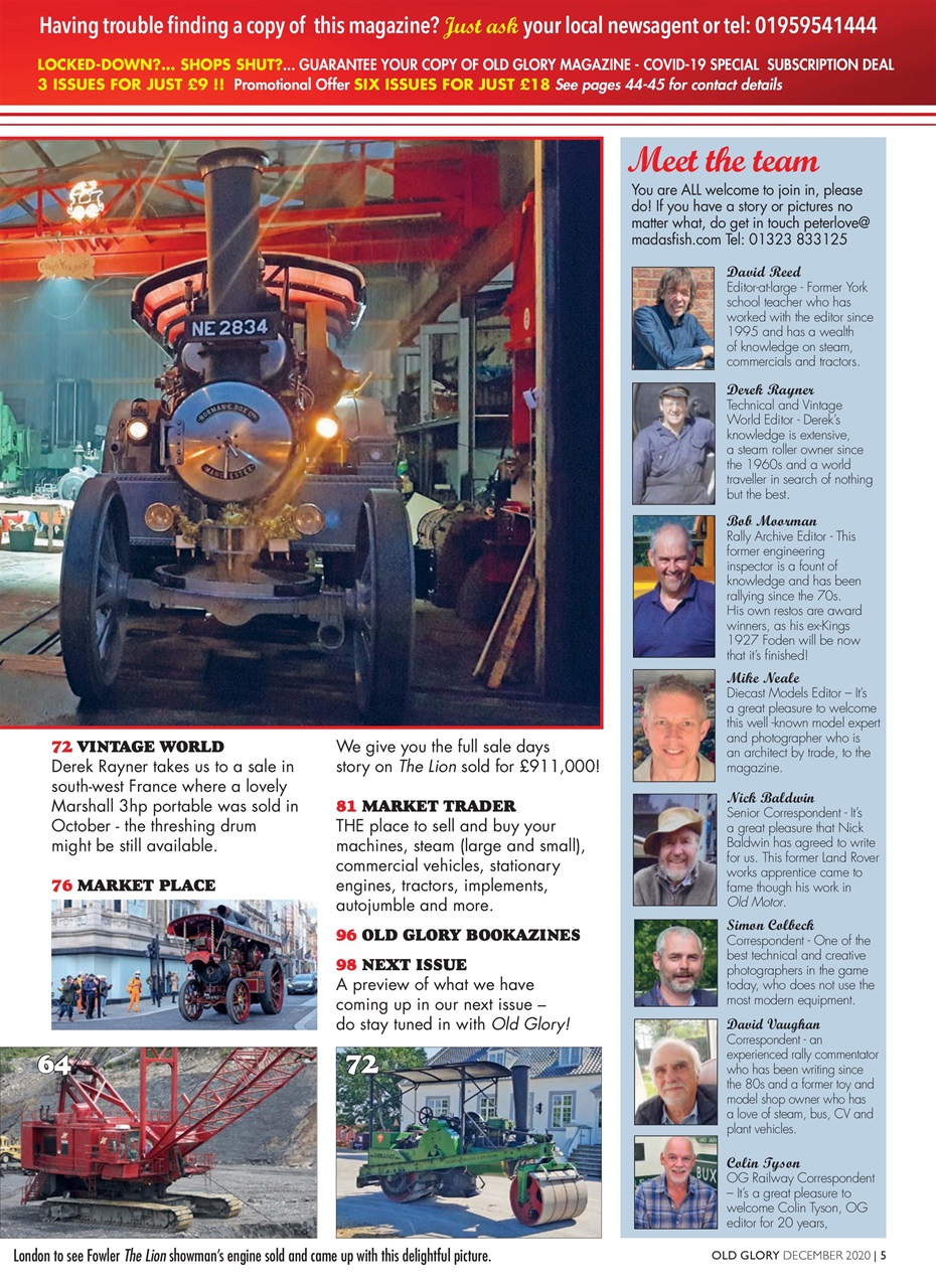 Old Glory Magazine Preview Pages