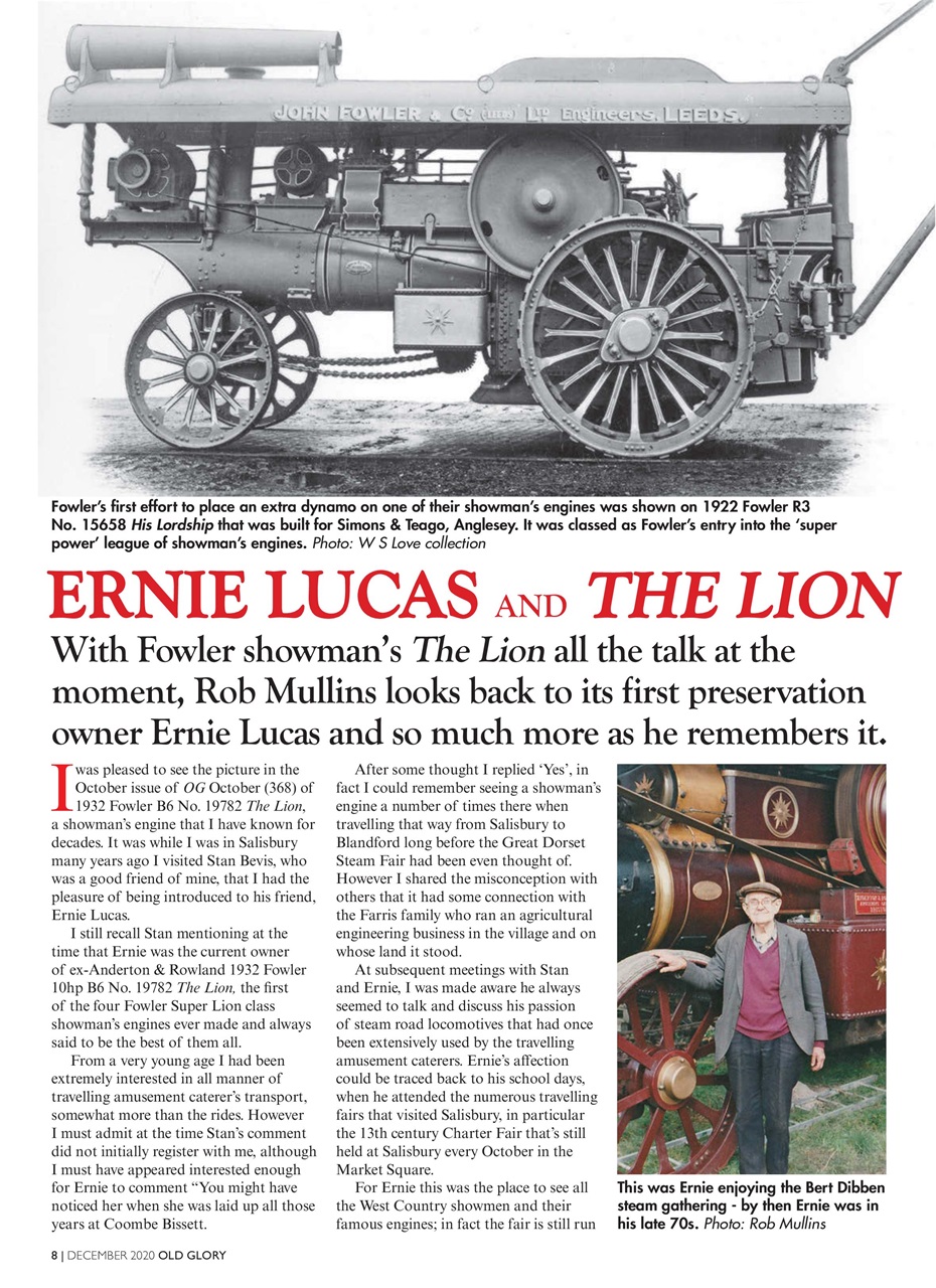 Old Glory Magazine Preview Pages