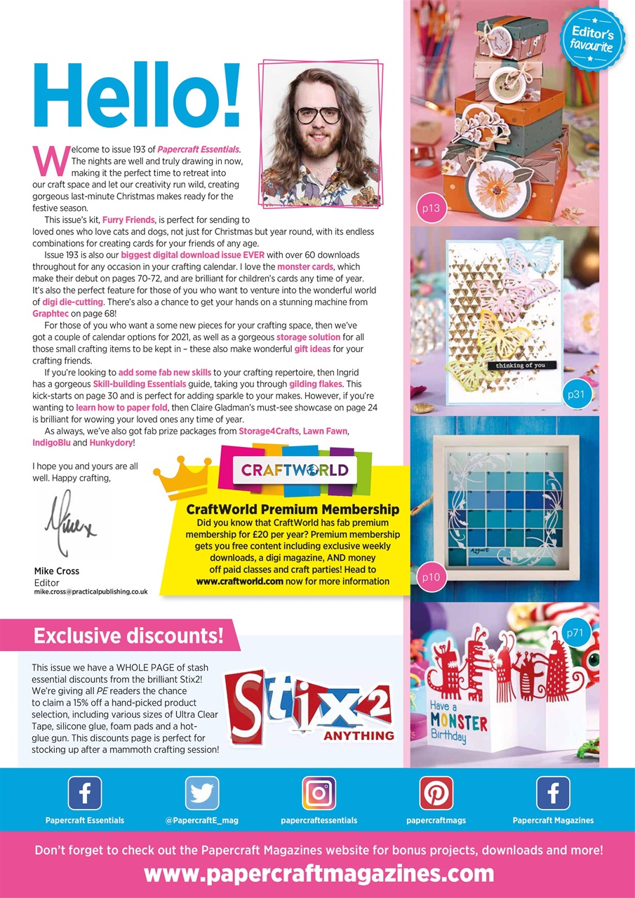 Papercraft Essentials Preview Pages