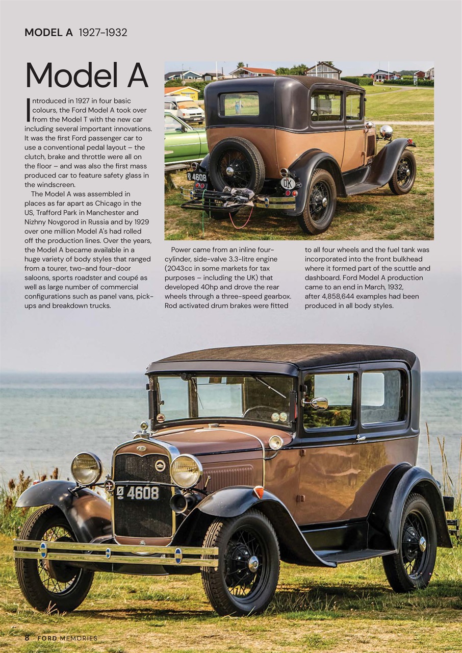 Ford Memories Preview Pages