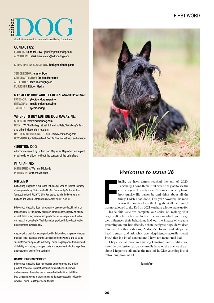 Edition Dog Preview Pages