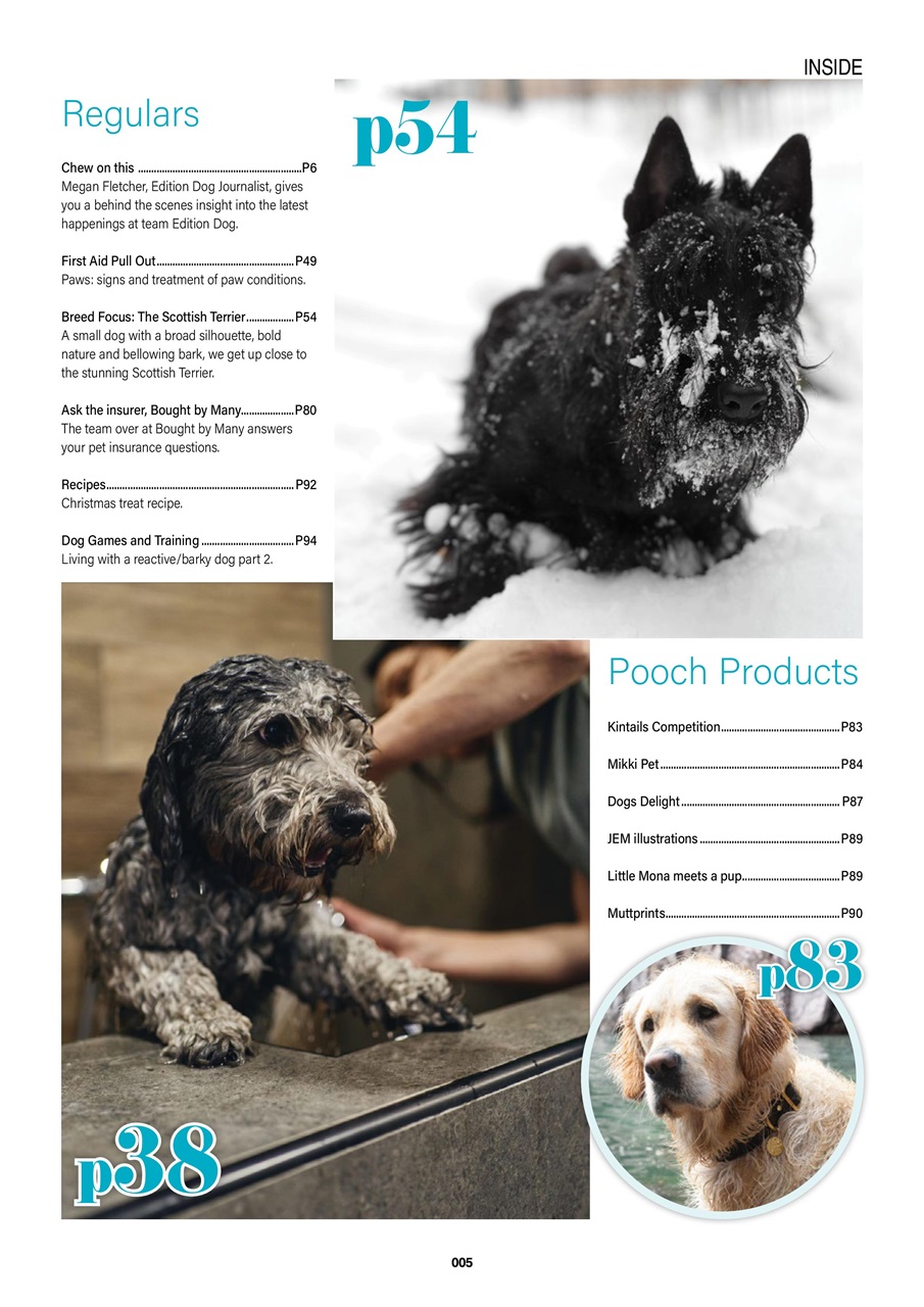 Edition Dog Preview Pages