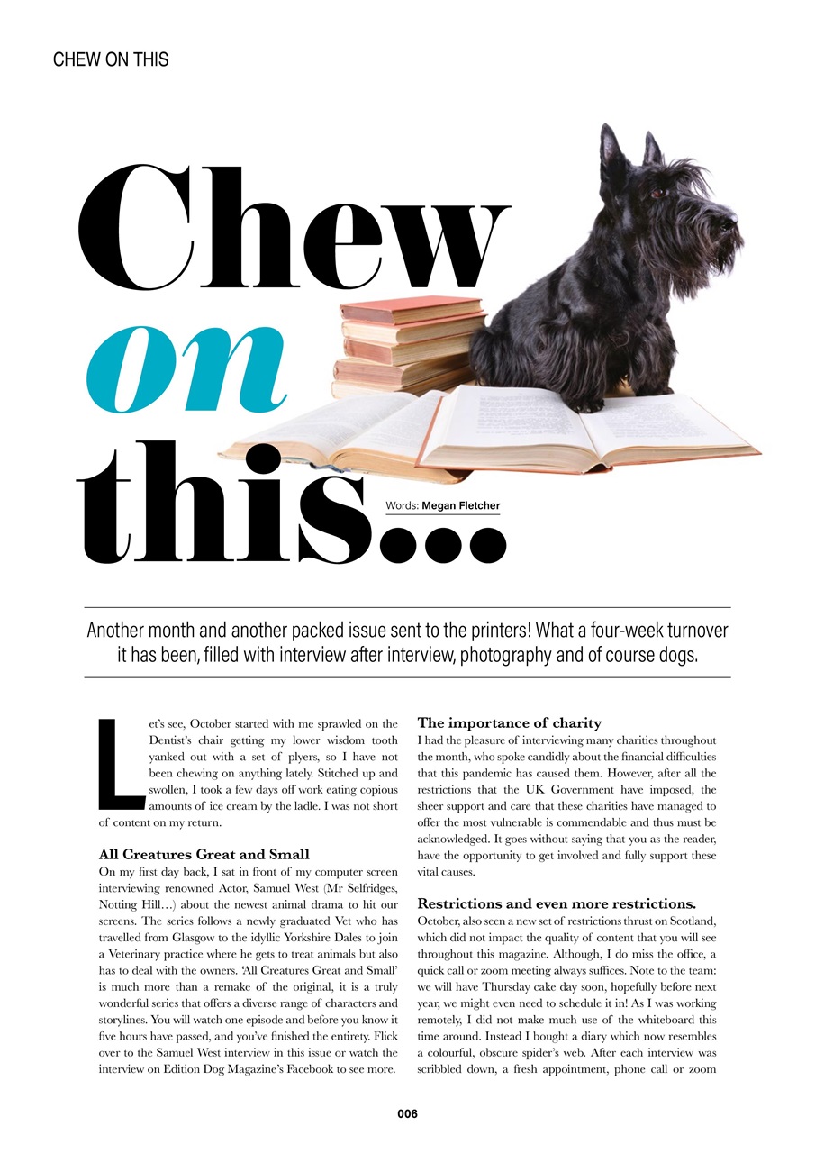 Edition Dog Preview Pages