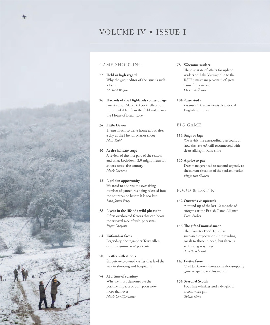 Fieldsports Journal Preview Pages