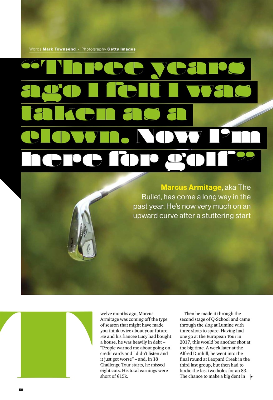 Golf Monthly Preview Pages