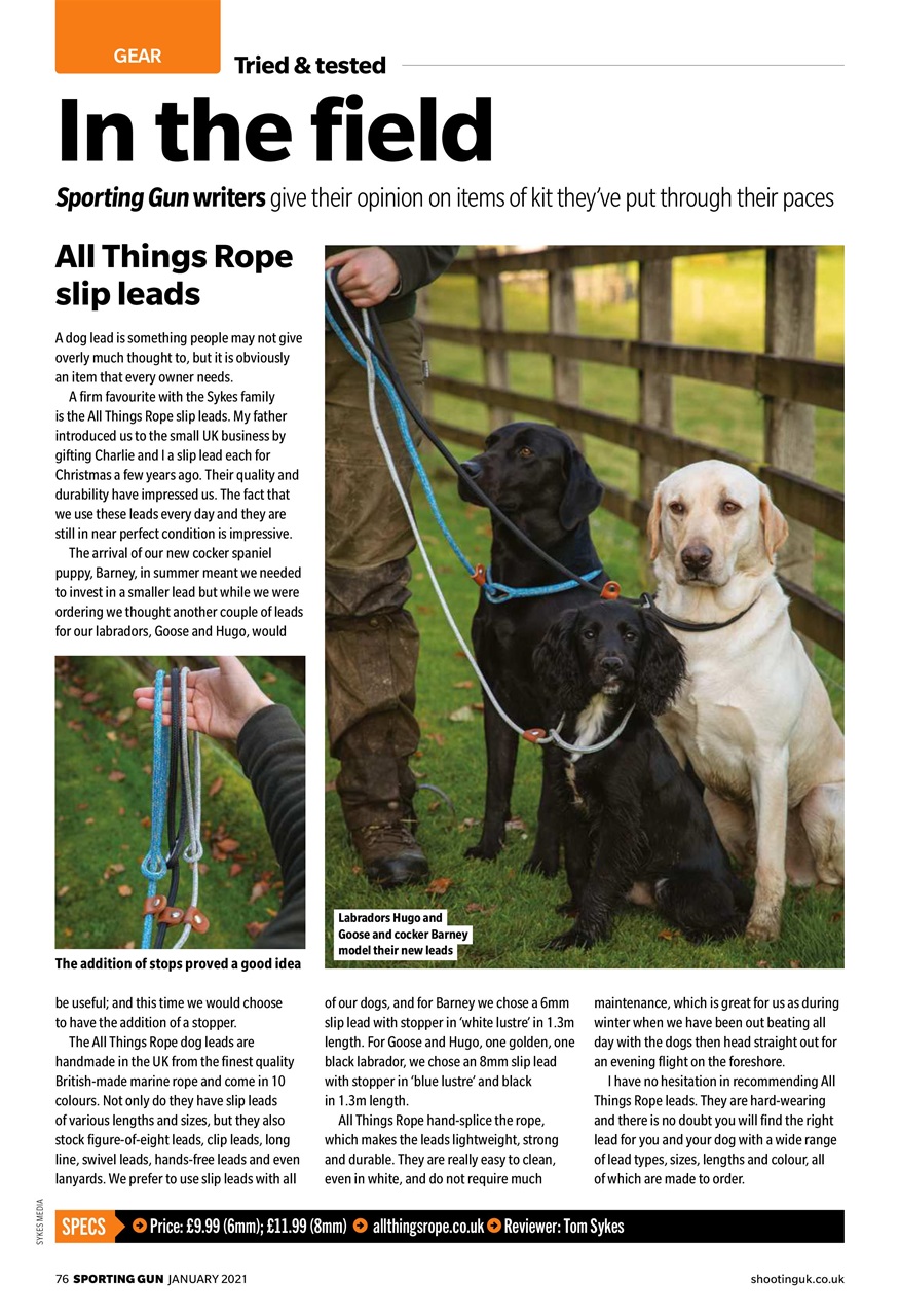 Sporting Gun Preview Pages