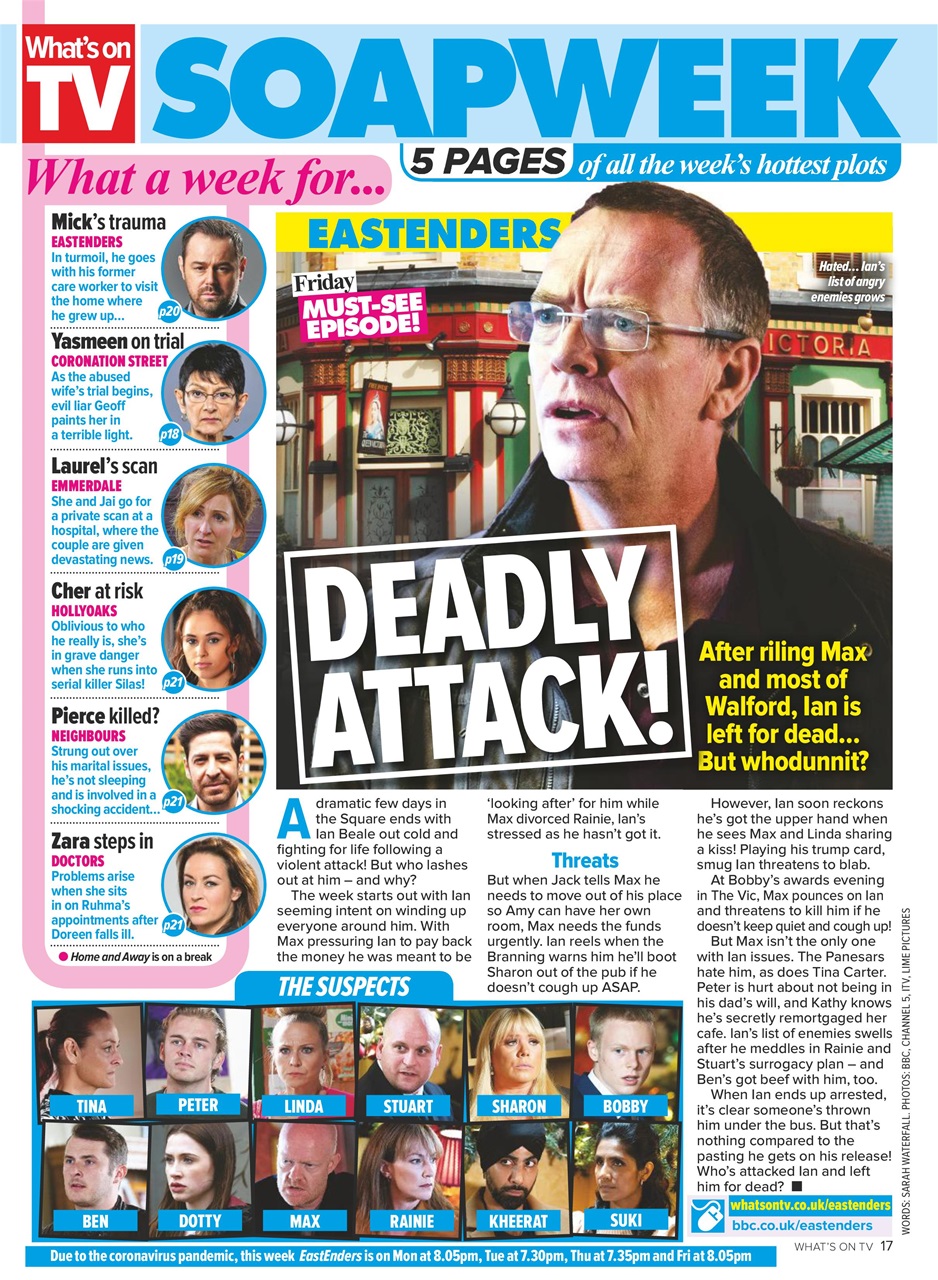 What's on TV Preview Pages