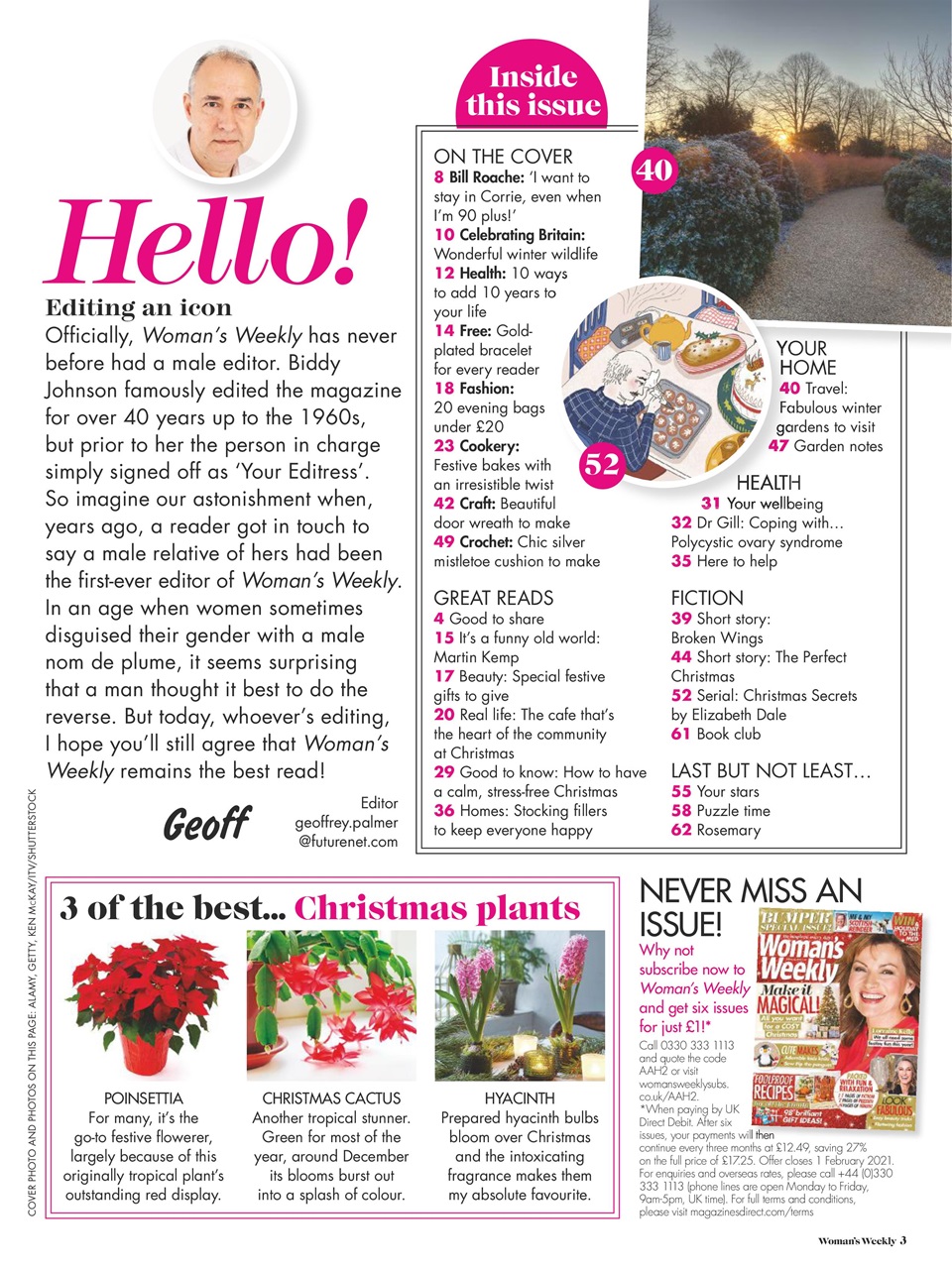 Woman's Weekly Preview Pages