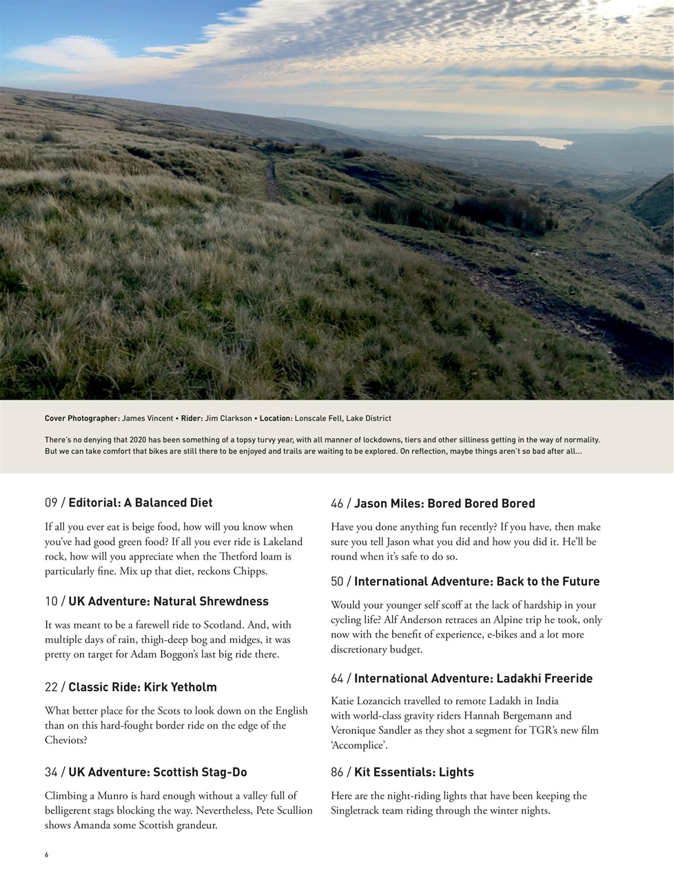 Singletrack Preview Pages