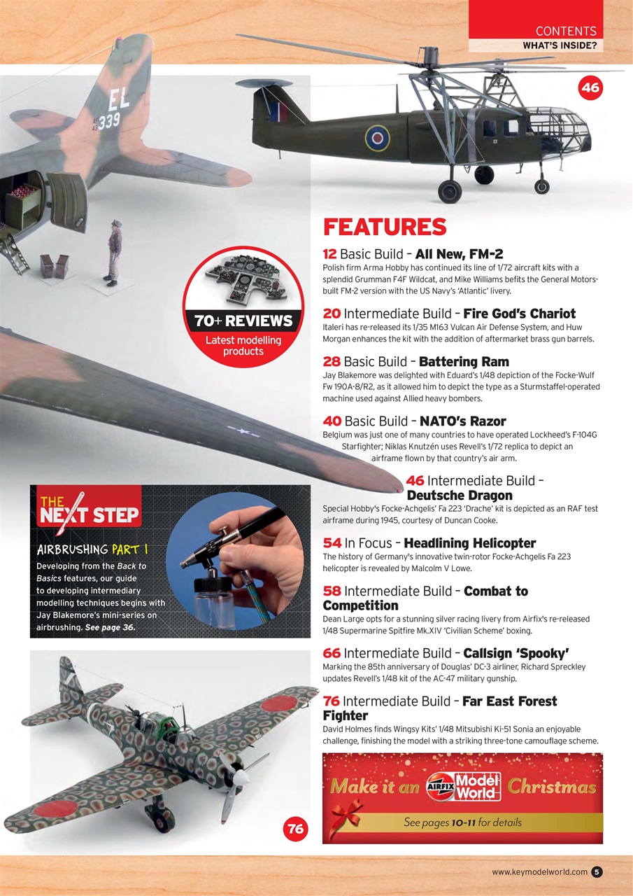 Airfix Model World Preview Pages
