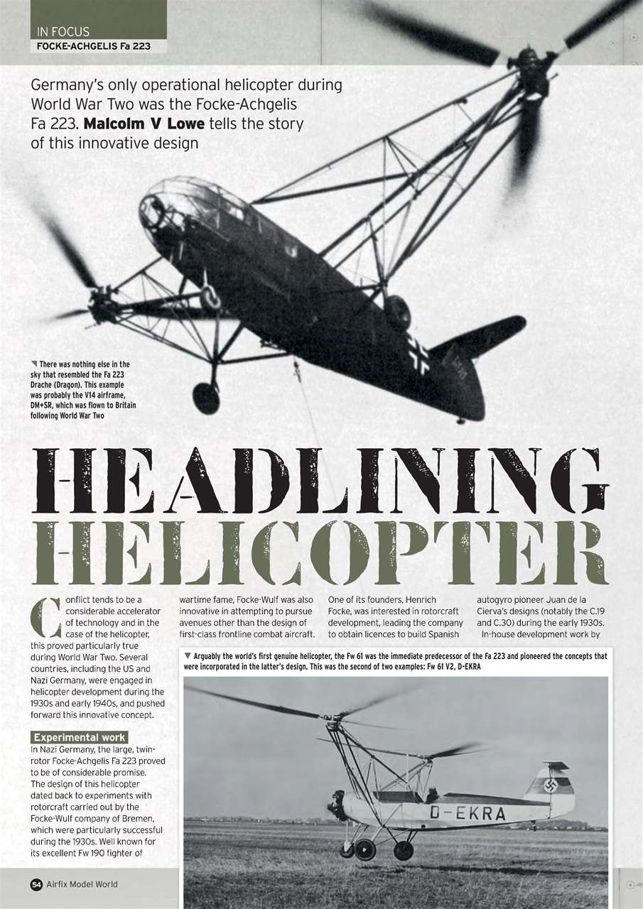 Airfix Model World Preview Pages