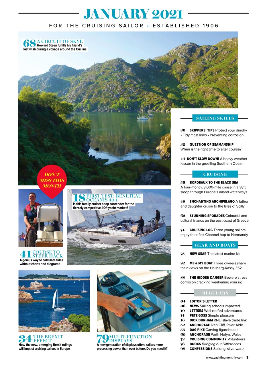 Yachting Monthly Preview Pages