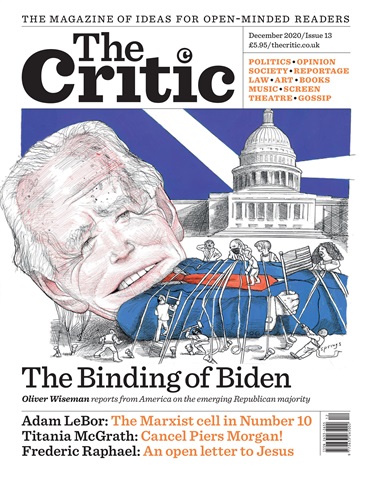 The Critic issue December 2020