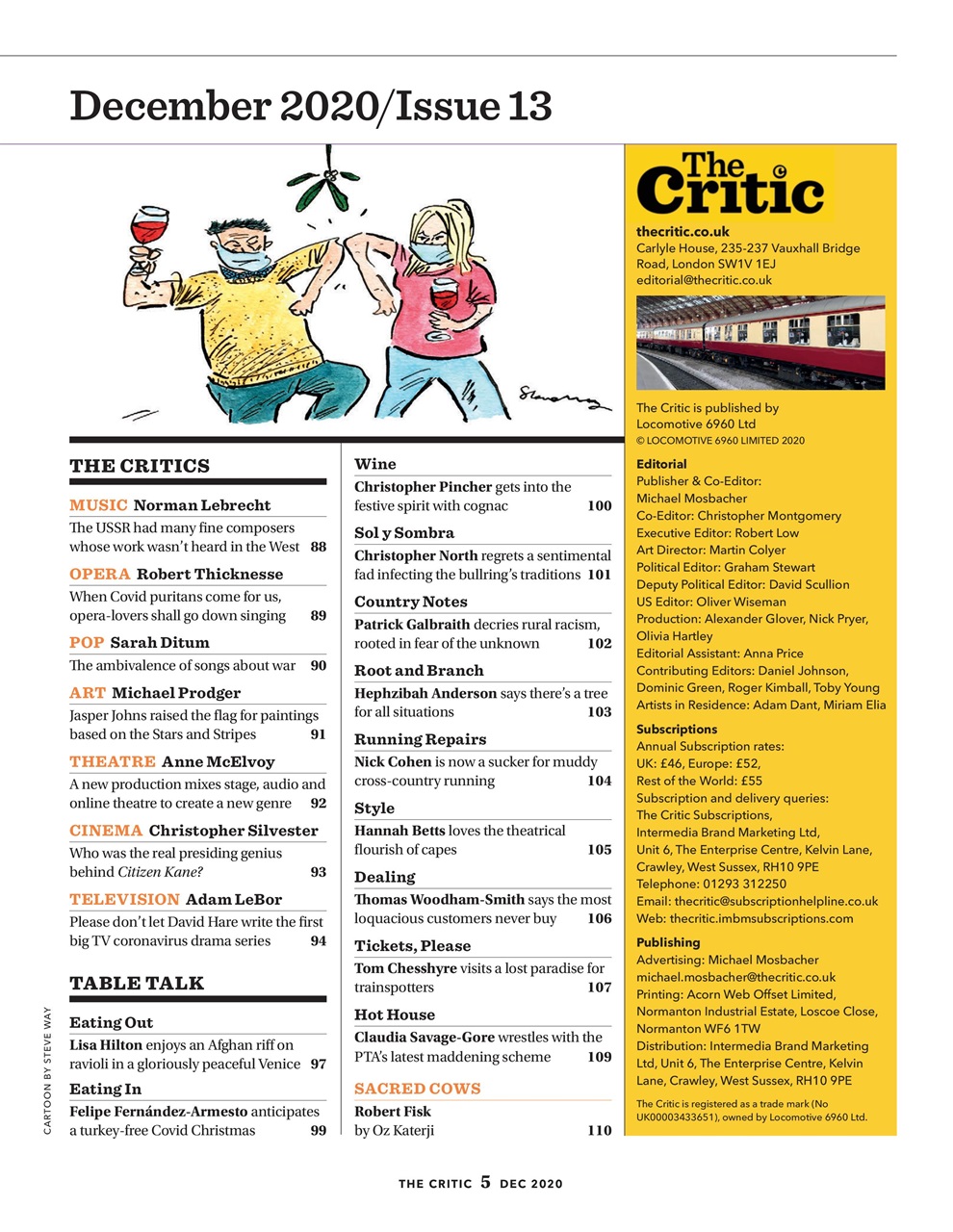 The Critic Preview Pages