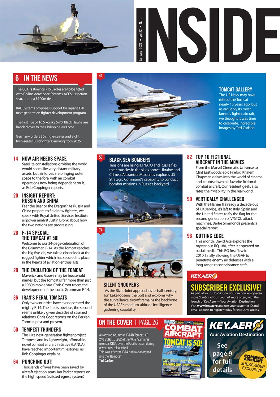Combat Aircraft Journal Preview Pages