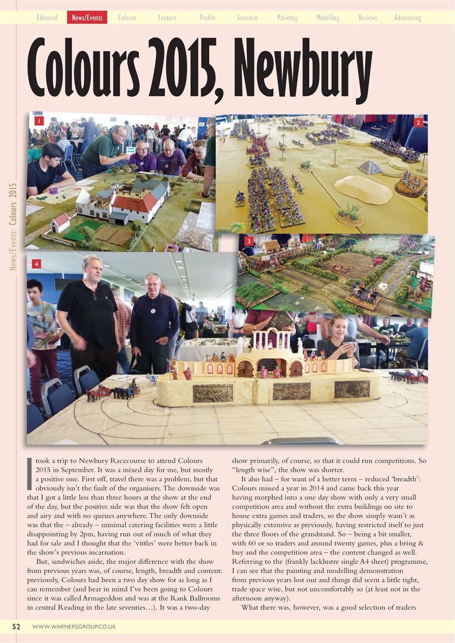 Miniature Wargames Preview Pages