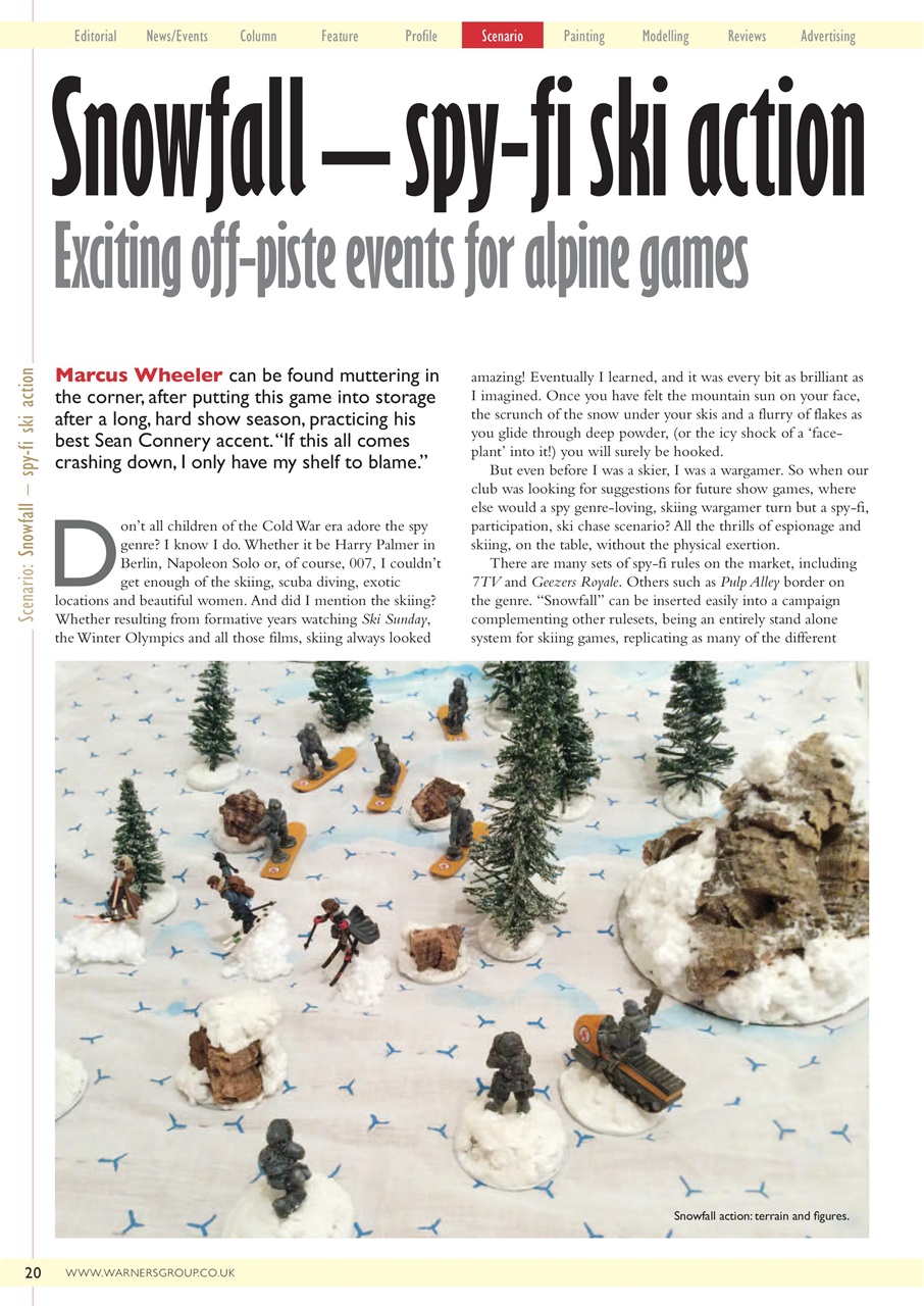Miniature Wargames Preview Pages