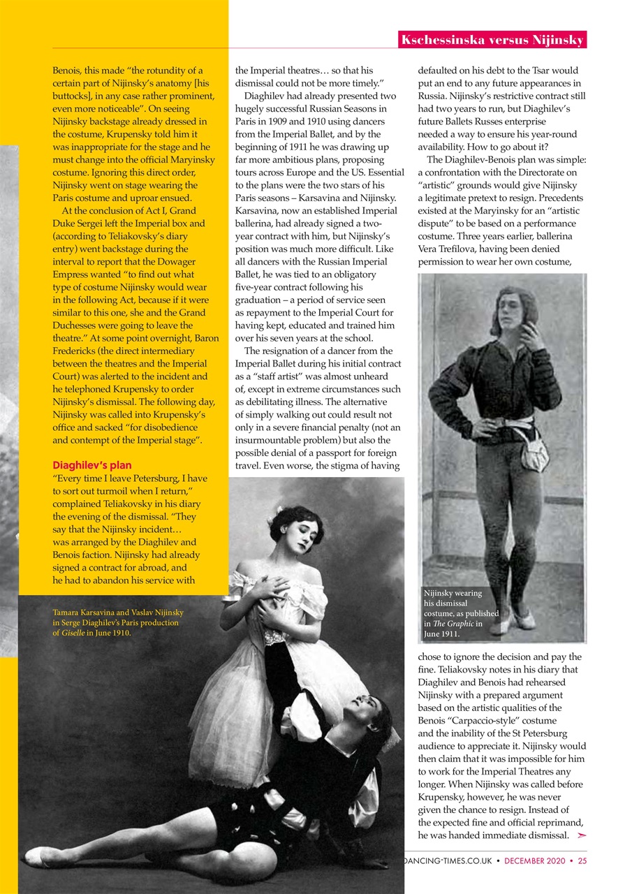 Dancing Times Preview Pages