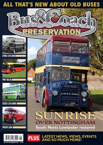 Bus & Coach Preservation issue  January 2021