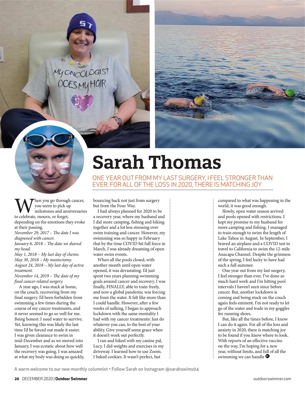 Outdoor Swimmer Preview Pages