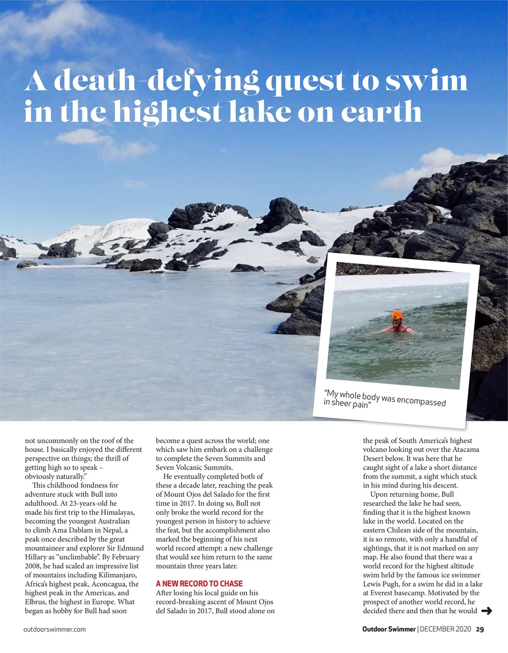 Outdoor Swimmer Preview Pages