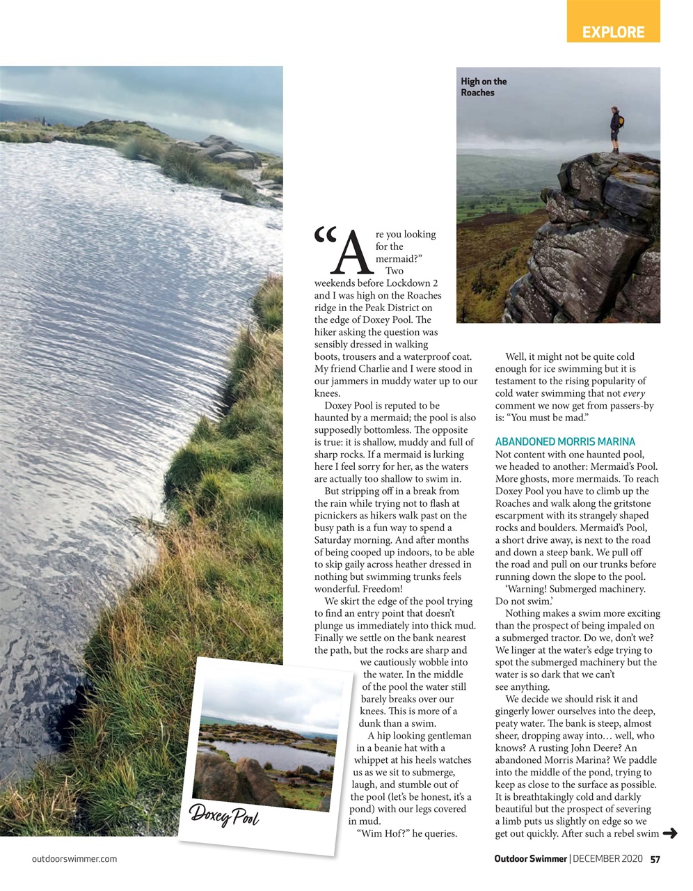Outdoor Swimmer Preview Pages