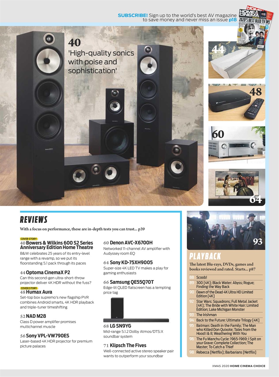 Home Cinema Choice Preview Pages