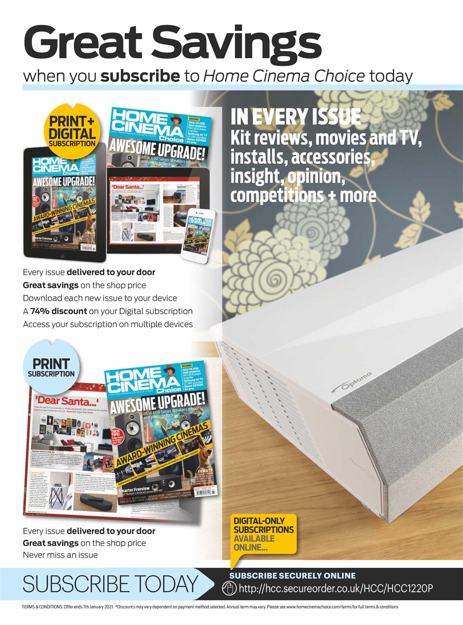Home Cinema Choice Preview Pages