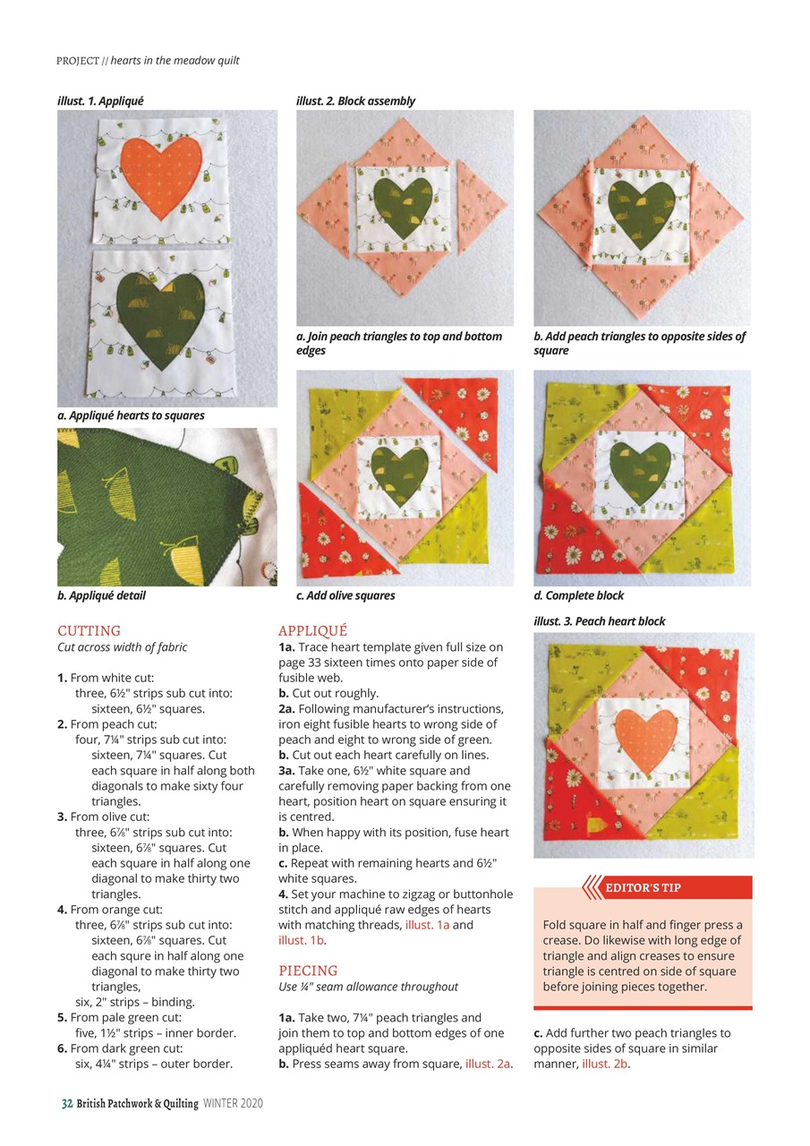 Patchwork and Quilting Preview Pages