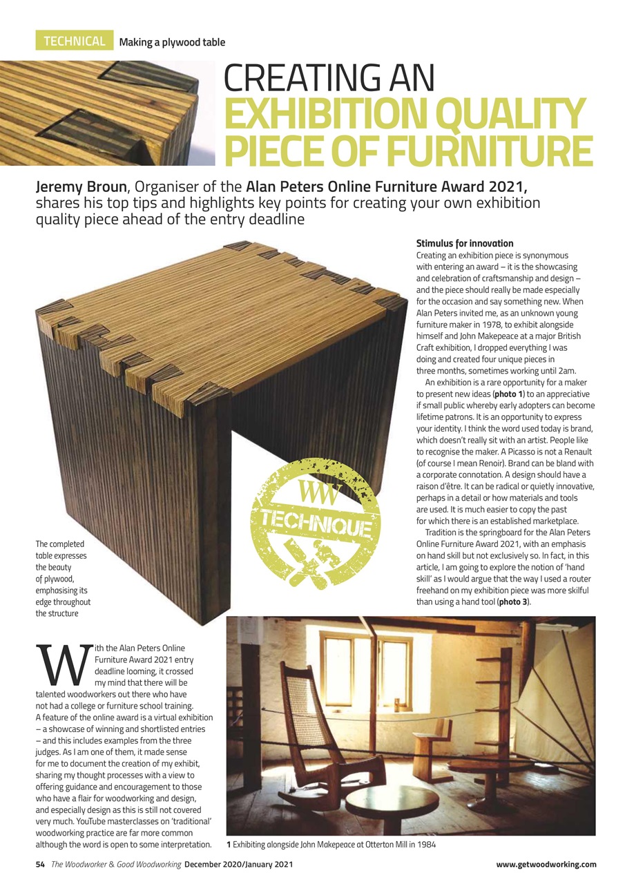 The Woodworker Magazine Preview Pages