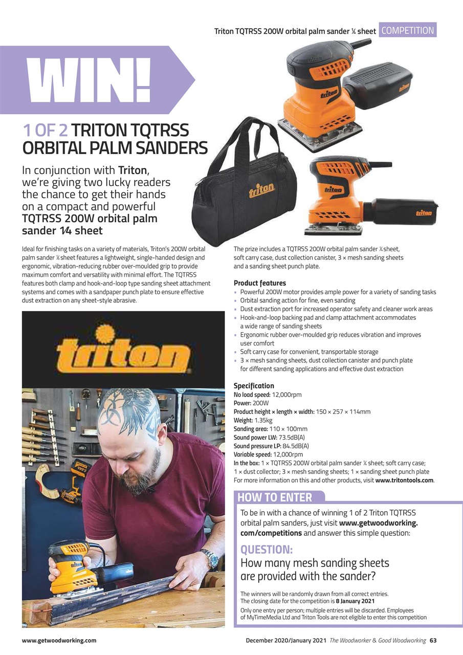 The Woodworker Magazine Preview Pages