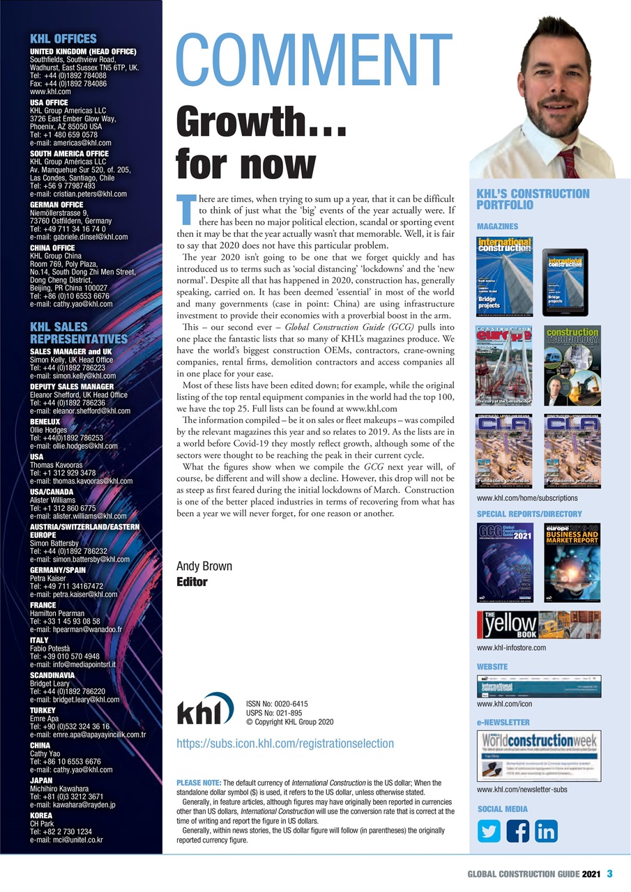 International Construction Preview Pages