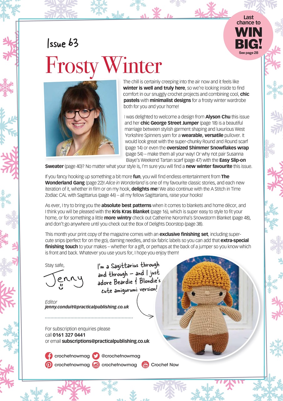 Crochet Now Magazine Preview Pages