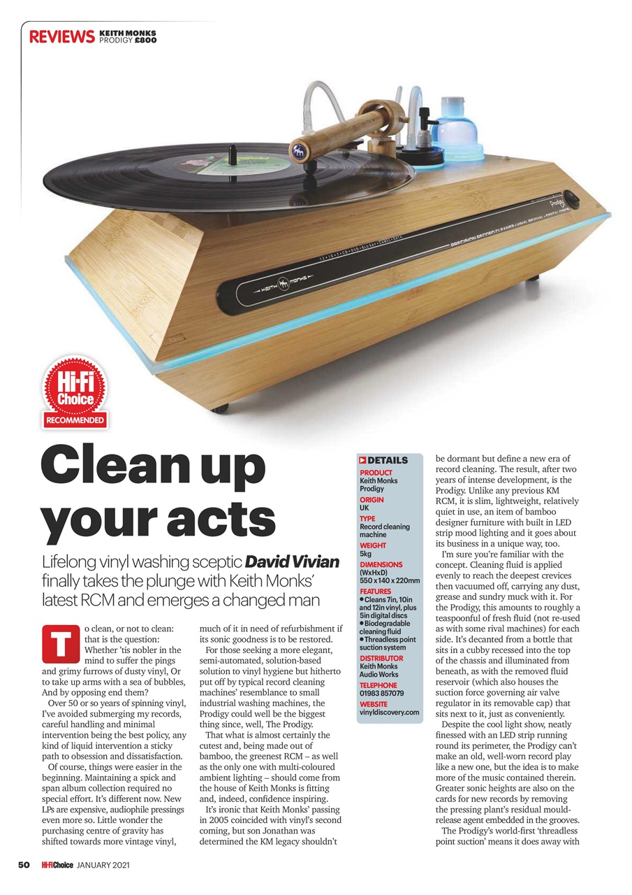 Hi-Fi Choice Preview Pages