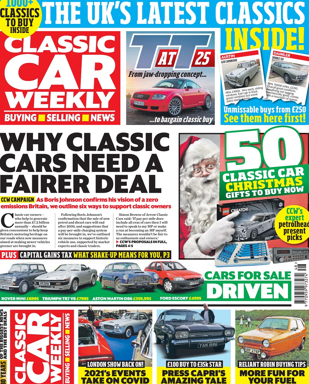 Classic Car Weekly Preview Pages