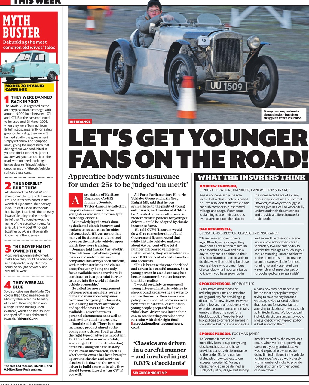 Classic Car Weekly Preview Pages
