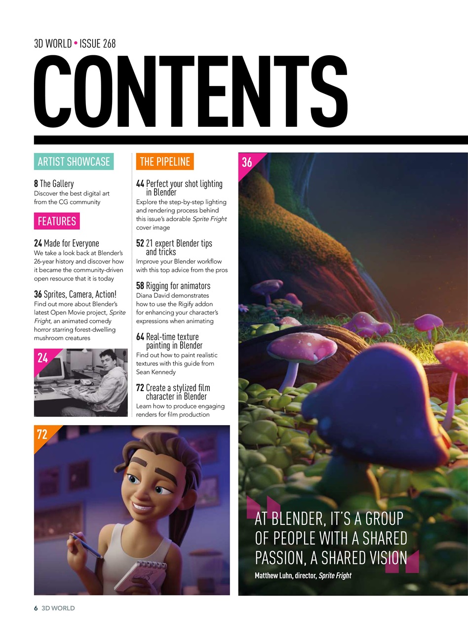 3D World Preview Pages
