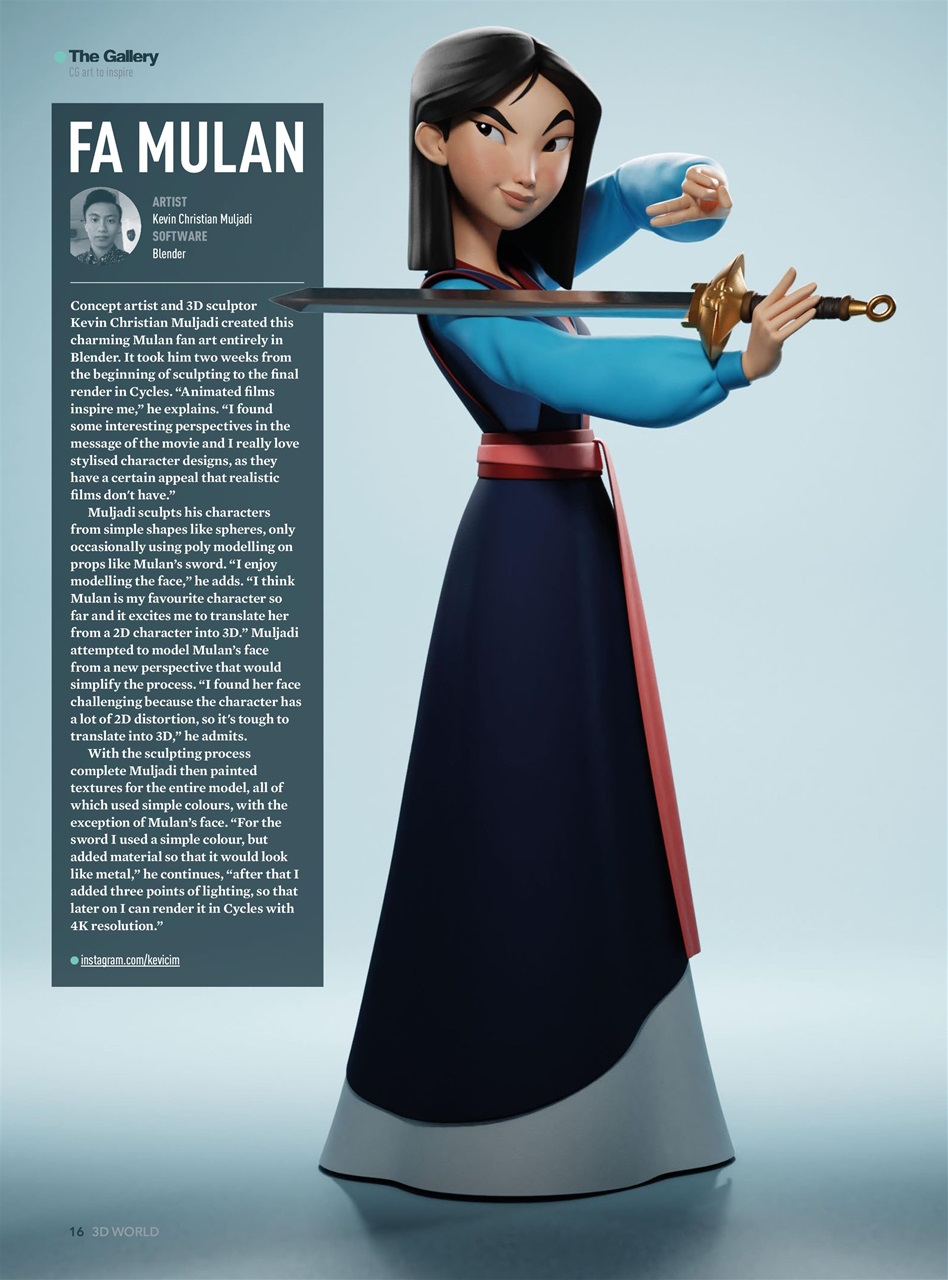 3D World Preview Pages