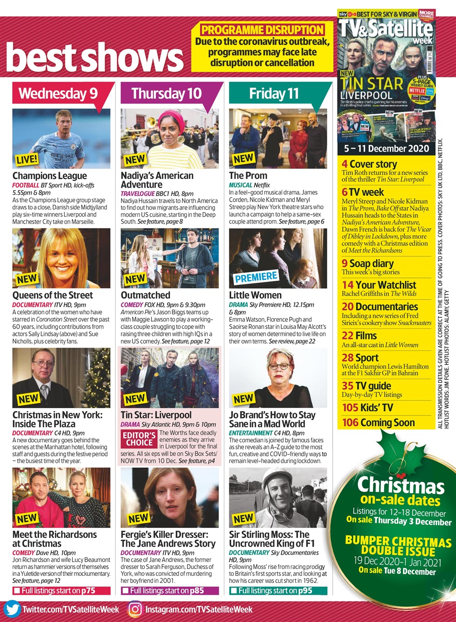 TV & Satellite Week Preview Pages