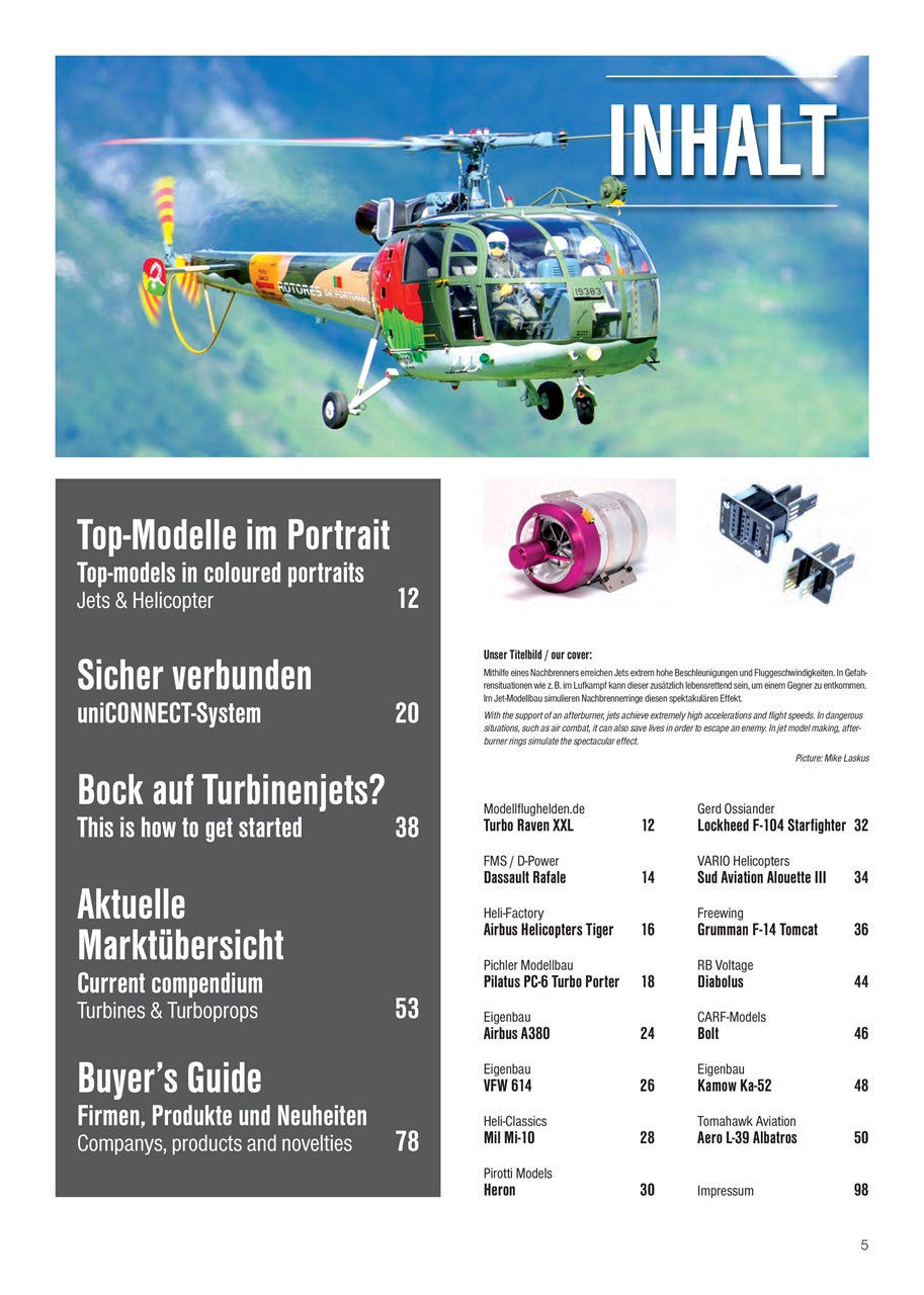 RC Turbine - Jets & Helicopter Preview Pages