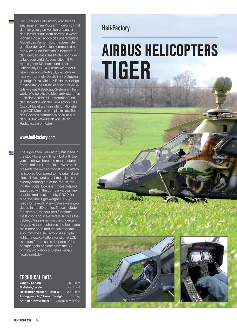 RC Turbine - Jets & Helicopter Preview Pages
