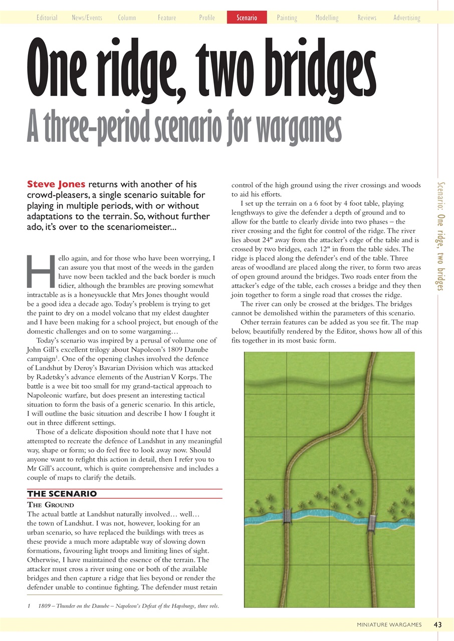 Miniature Wargames Preview Pages