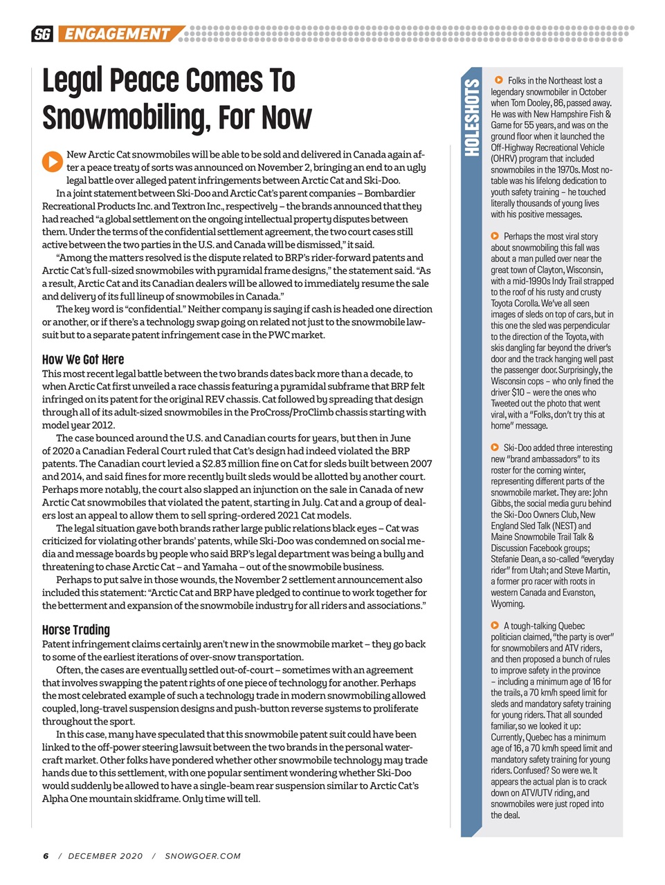 SnowGoer Preview Pages