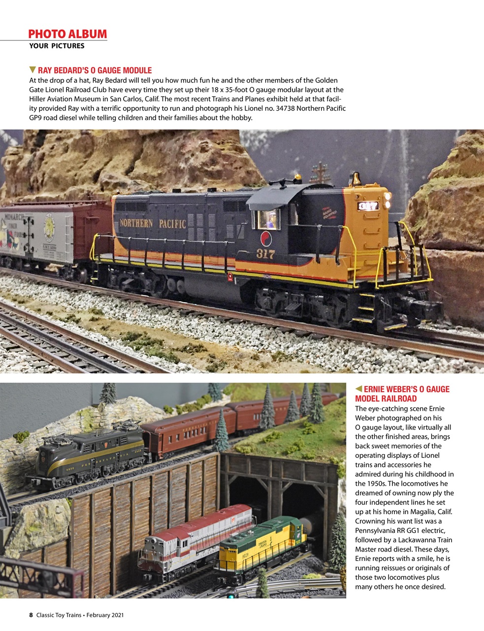 Classic Toy Trains Preview Pages