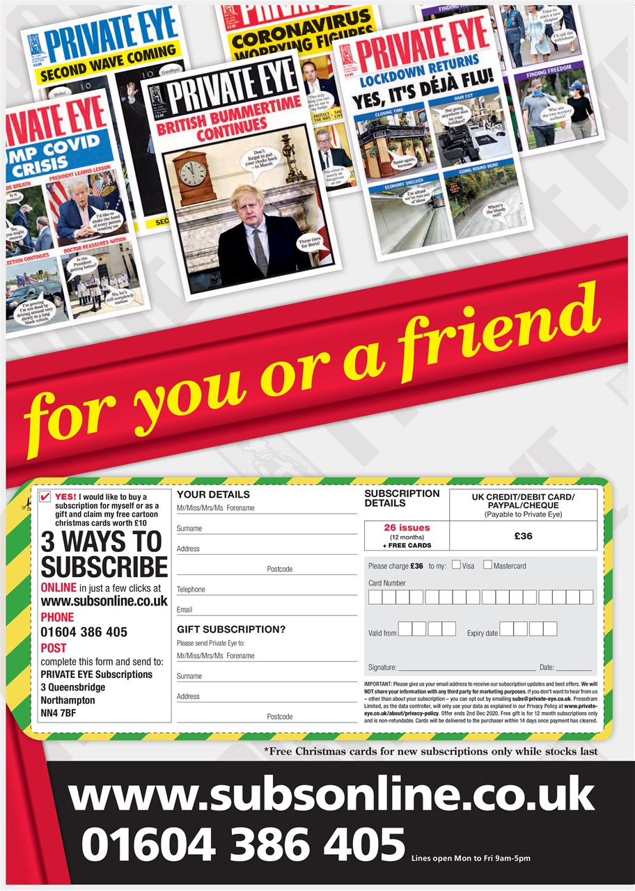 Private Eye Preview Pages