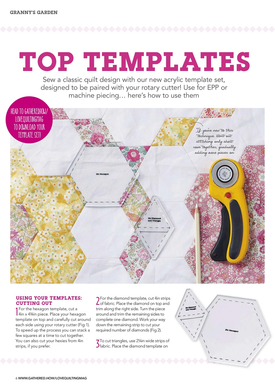 Love Patchwork & Quilting Preview Pages